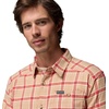 Columbia Men’s Cornell Woods Flannel Long Sleeve Shirt(Mountain Red Quad Check)