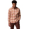 Columbia Men’s Cornell Woods Flannel Long Sleeve Shirt(Mtn Red Backland Tartan)