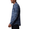 Columbia Men’s Cornell Woods Flannel Long Sleeve Shirt(Night Tide Ombre Plaid)