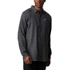 Columbia Men’s Cornell Woods Flannel Long Sleeve Shirt(Nimbus Grey Plaid)