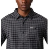 Columbia Men’s Cornell Woods Flannel Long Sleeve Shirt(Nimbus Grey Plaid)