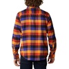 Columbia Men’s Cornell Woods Flannel Long Sleeve Shirt(Purple Quartz Multi Buffalo Check)