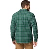 Columbia Men’s Cornell Woods Flannel Long Sleeve Shirt(Rain Forest Quad Check)