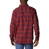 Columbia Men’s Cornell Woods Flannel Long Sleeve Shirt(Red Jasper Multi Tartan)