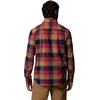 Columbia Men’s Cornell Woods Flannel Long Sleeve Shirt(Red Oxide Multi Buffalo)