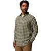 Columbia Men’s Cornell Woods Flannel Long Sleeve Shirt(Safari Cozy Check)