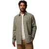 Columbia Men’s Cornell Woods Flannel Long Sleeve Shirt(Safari Cozy Check)