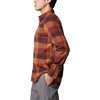 Columbia Men’s Cornell Woods Flannel Long Sleeve Shirt(Spice Ombre Buffalo)
