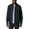 Columbia Men’s Cornell Woods Flannel Long Sleeve Shirt(Spruce Buffalo Check)