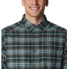 Columbia Men’s Cornell Woods Flannel Long Sleeve Shirt(Spruce Multi Tartan)