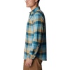 Columbia Men’s Cornell Woods Flannel Long Sleeve Shirt(Stone Blue Buffalo Check)