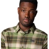Columbia Men’s Cornell Woods Flannel Long Sleeve Shirt(Stone Green Classic Multi Tartan)