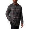 Columbia Men’s Cornell Woods Flannel Long Sleeve Shirt(Stone Green Ombre Plaid)