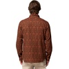 Columbia Men’s Cornell Woods Flannel Long Sleeve Shirt(Tobacco Geostripe Tonal)