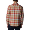 Columbia Men’s Cornell Woods Flannel Long Sleeve Shirt(Warp Red Buffalo Check)