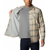 Columbia Men’s Cornell Woods Fleece Lined Shirt Jacket(Ancient Fossil Windowpane)