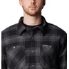 Columbia Men’s Cornell Woods Fleece Lined Shirt Jacket(Blackuffalo Tartan)