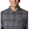 Columbia Men’s Cornell Woods Fleece Lined Shirt Jacket(City Grey Windowpane)