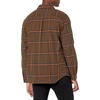 Columbia Men’s Cornell Woods Fleece Lined Shirt Jacket(Cordovan Windowpane)