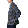 Columbia Men’s Cornell Woods Fleece Lined Shirt Jacket(Dark Mountain/Shasta Woodsman Tartan)
