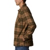 Columbia Men’s Cornell Woods Fleece Lined Shirt Jacket(Delta/Warp Red Woodsman Tartan)