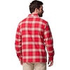 Columbia Men’s Cornell Woods Fleece Lined Shirt Jacket(Mountain Red Lumberjack Tartan)