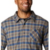 Columbia Men’s Cornell Woods Fleece Lined Shirt Jacket(Night Tide Medium Tartan)