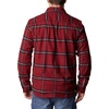 Columbia Men’s Cornell Woods Fleece Lined Shirt Jacket(Red Jasper Windowpane)