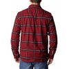 Columbia Men’s Cornell Woods Fleece Lined Shirt Jacket(Red Jasper Windowpane)