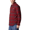 Columbia Men’s Cornell Woods Fleece Lined Shirt Jacket(Red Jasper Windowpane)