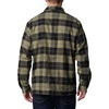 Columbia Men’s Cornell Woods Fleece Lined Shirt Jacket(Stone Green/Dark Stone Woodsman Tartan)