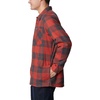 Columbia Men’s Cornell Woods Fleece Lined Shirt Jacket(Warp Red/Delta Woodsman Tartan)