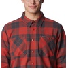 Columbia Men’s Cornell Woods Fleece Lined Shirt Jacket(Warp Red/Delta Woodsman Tartan)