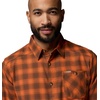 Columbia Men’s Hunt Line Flannel Long Sleeve Shirt(Blaze)