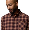 Columbia Men’s Hunt Line Flannel Long Sleeve Shirt(Red Rocks)