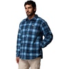 Columbia Men’s Hunter Arch Shirt Jacket(Collegiate Navy Bivy Plaid)