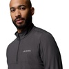 Columbia Men’s Parsons Point Long Sleeve 1/4 Zip(Black Heather)