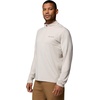 Columbia Men’s Parsons Point Long Sleeve 1/4 Zip(Dark Stone Heather)