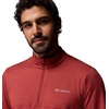 Columbia Men’s Parsons Point Long Sleeve 1/4 Zip(Red Oxide Heather)