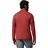 Columbia Men’s Parsons Point Long Sleeve 1/4 Zip(Red Oxide Heather)