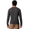 Columbia Men’s Parsons Point Long Sleeve Graphic Tee(Black Heather Blocky Brand)