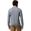 Columbia Men’s Parsons Point Long Sleeve Graphic Tee(City Grey Heather Blocky Brand)