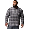 Columbia Mens Rapid Rivers II Long Sleeve Shirt(Black Everywhere Plaid)