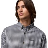 Columbia Mens Rapid Rivers II Long Sleeve Shirt(Black Gingham)