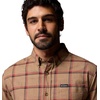 Columbia Mens Rapid Rivers II Long Sleeve Shirt(Delta Windowpane Confettis)