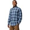 Columbia Mens Rapid Rivers II Long Sleeve Shirt(Rainy Day Everywhere Plaid)