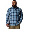 Columbia Mens Rapid Rivers II Long Sleeve Shirt(Rainy Day Everywhere Plaid)