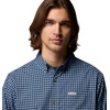 Columbia Mens Rapid Rivers II Long Sleeve Shirt(Rainy Day Gingham)