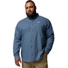 Columbia Mens Rapid Rivers II Long Sleeve Shirt(Rainy Day Gingham)