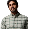 Columbia Mens Rapid Rivers II Long Sleeve Shirt(Safari Windowpane Confetti)